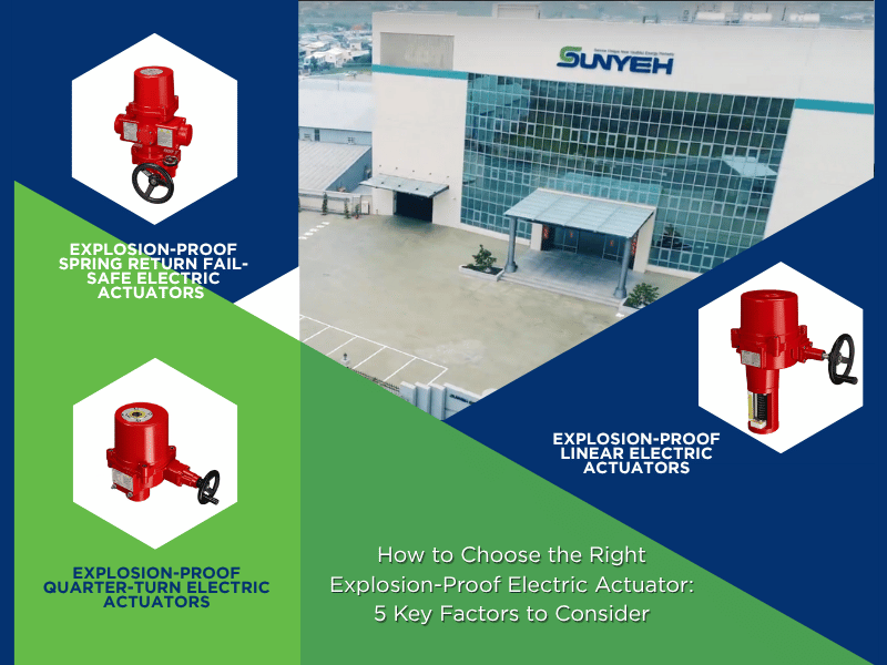 How to Choose the Right Explosion-Proof Electric Actuator: 5 Key Factors to Consider