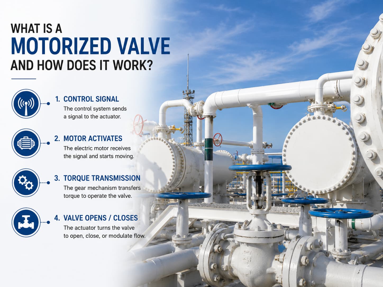 What Is a Motorized Valve and How Does It Work?