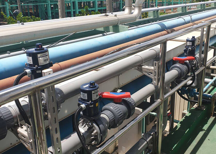 Sun Yeh offers industry water valve actuators for global clients